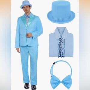 Mens cosplay size m 4 piece suit new in box